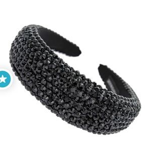 Black (Rhinestone) Blinged Out Headband